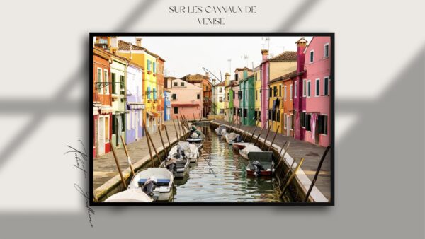 Sur les canaux de Venise