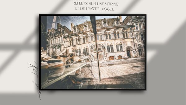 Reflet de l'hôtel vogue